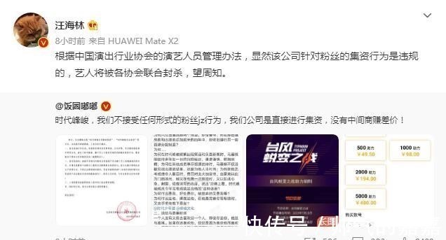 高考|汪海林与肖战、马嘉祺粉丝过招，若集资一事属实，艺人恐将被封杀