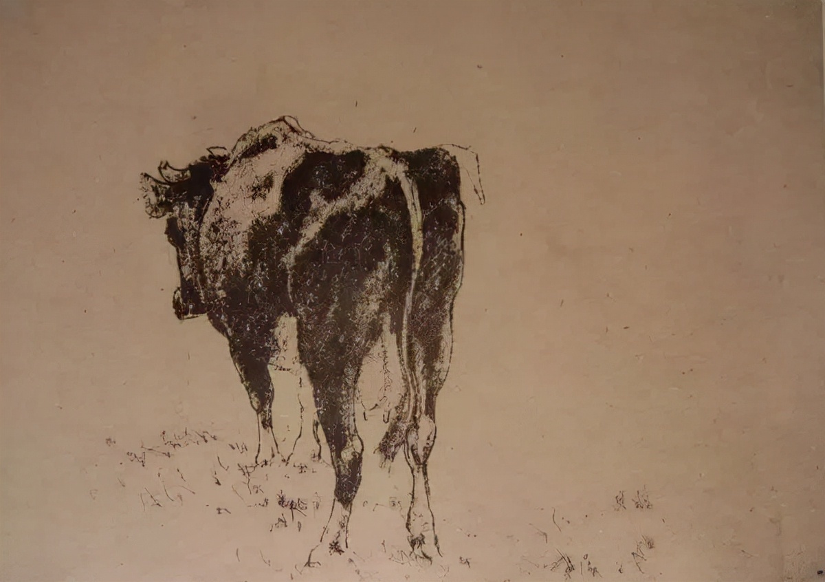 画稿!吴作人吴老先生画稿