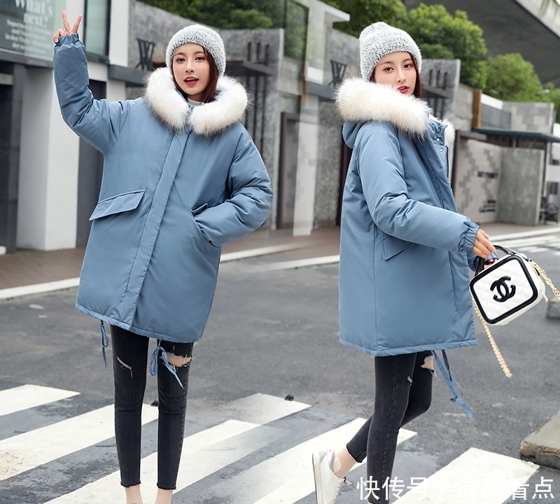 新出一种棉服叫“派克服”,23-45女人穿,时髦又添嫩暖美