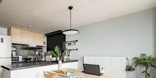 厕所|93㎡,硬是舍弃电视墙,厕所改“2个门”太明智了,晒晒全屋