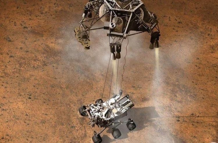 勇气号 18万像素好奇号传回一张5500公里外的火星最真实照片,一片荒芜