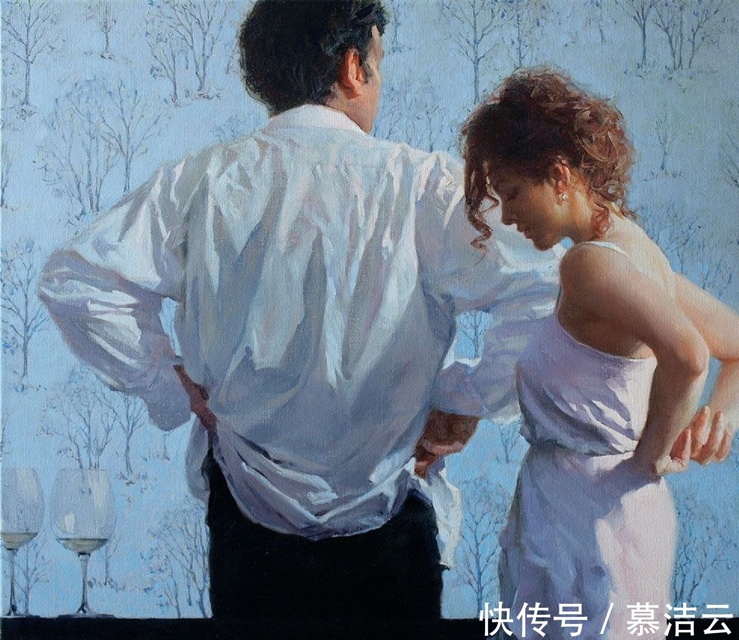 画作@如此唯美动人的画作,源于对艺术基础的深刻认识和理解