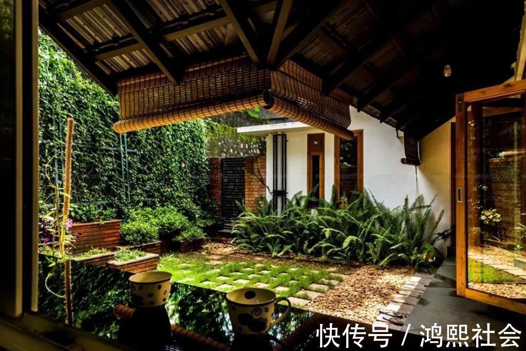 创意|家里有院子的,别荒着,这25个创意“花园庭院”设计,太惊艳了