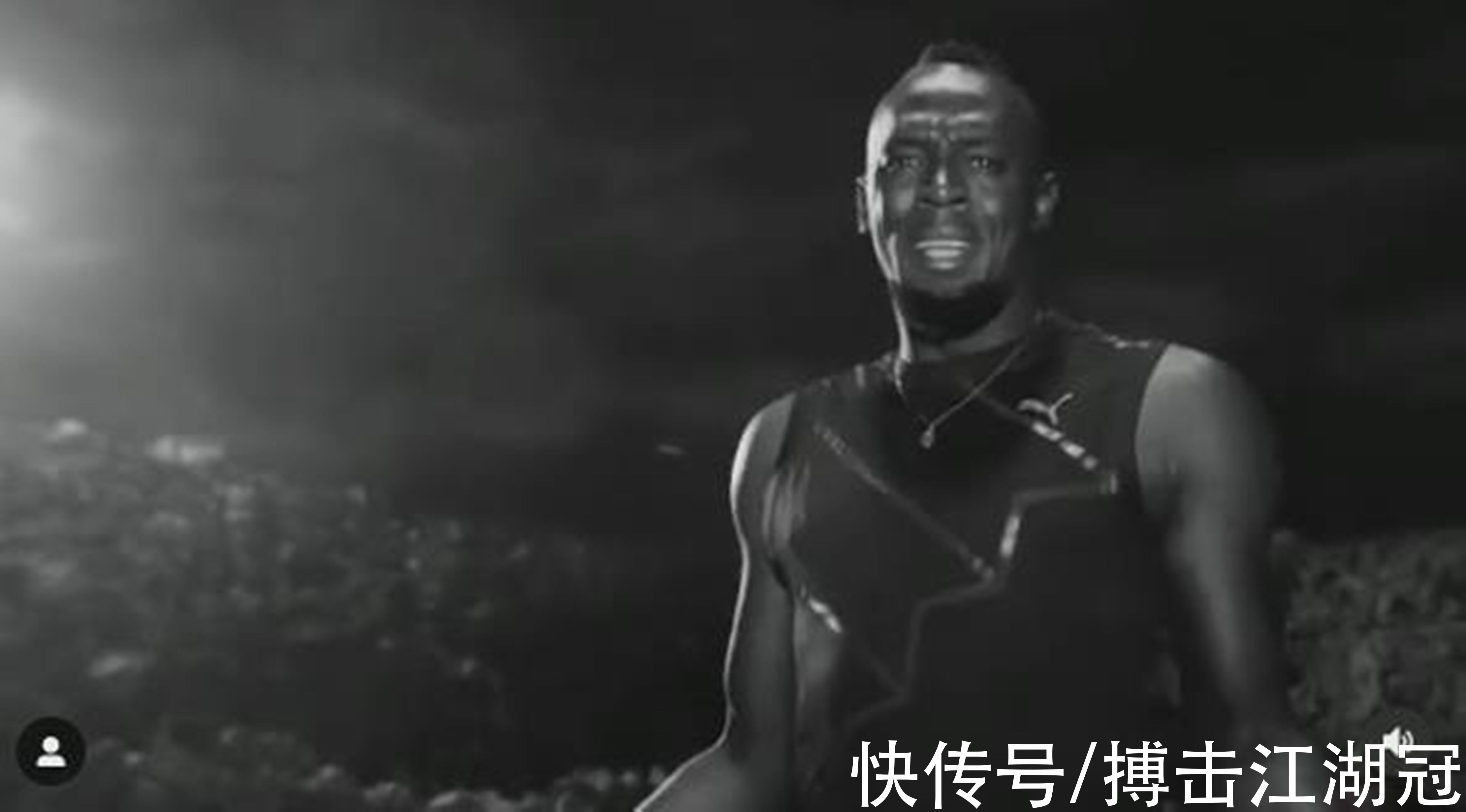 击败|闪电博尔特轻松击败猎豹，这一幕在短片中实现，编者：现实不可能
