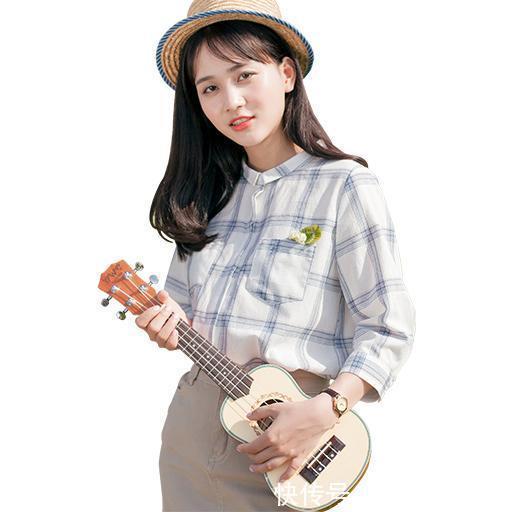 格纹衫 白衬衫太老气,经典格纹衫时尚洋气还减龄,青春甜美超显嫩