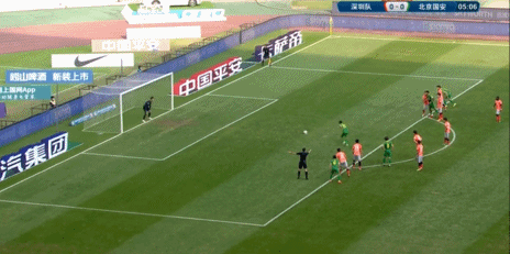 戴伟浚|夺联赛第5!中超:曹永竞失点+进制胜球 国安1-0深足