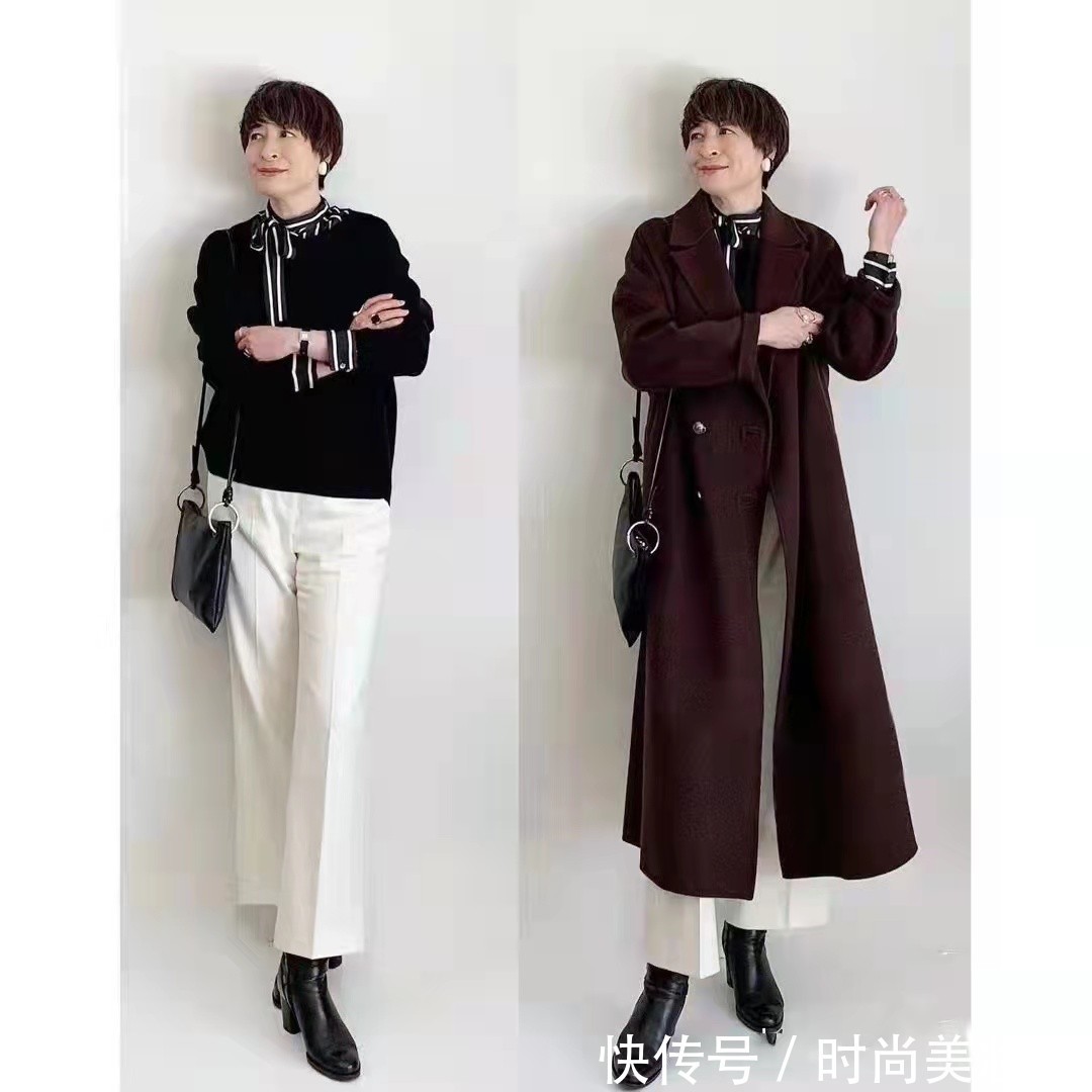 双腿|终于找到适合60岁的冬季穿搭,不冻腿又优雅,比穿打底更洋气
