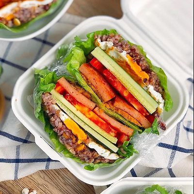 电饭煲|蔬菜三明治