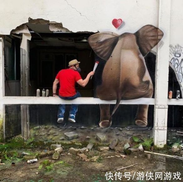 涂鸦$令人惊叹的错觉体验!30个逼真的街头涂鸦艺术太神奇