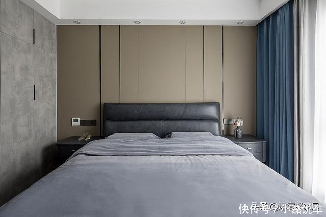 边柜|一家三口住140㎡新房，精致大气的现代轻奢风格，看完非常喜欢