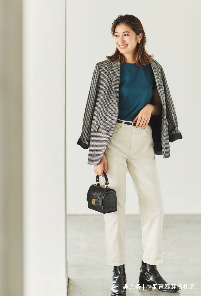 阔腿裤 优衣库穿不出高级感看日杂模特的穿搭示范，精致优雅太大气