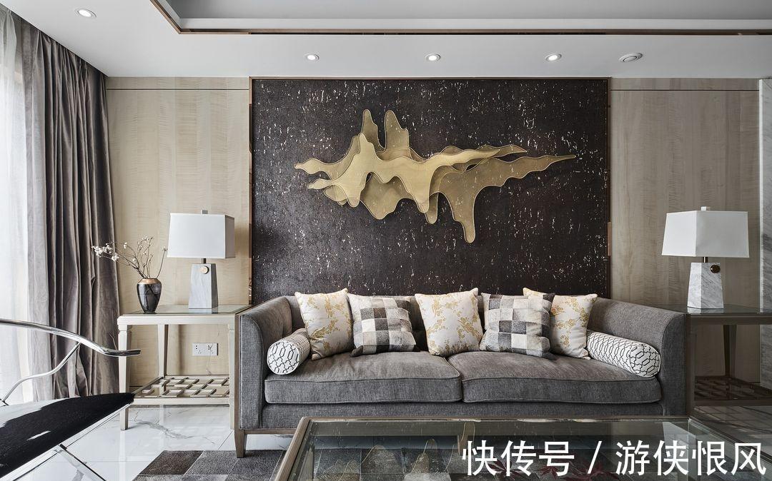 空间|浓郁的浪漫轻奢氛围，打造唯美三居室，让生活变得丰富立体