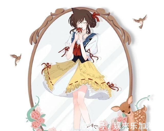 造型|名侦探柯南造型百变的毛利兰公主,美人鱼纯粹梦幻,花木兰酷飒