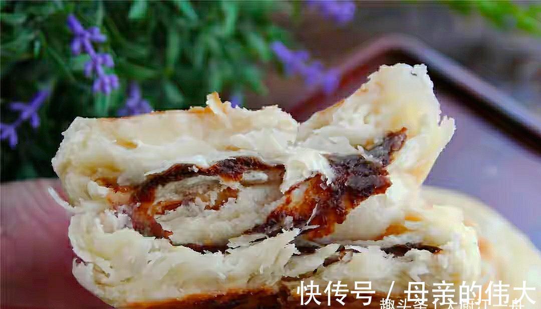 发面|早餐不用出去买了，教你在家做酥皮小糖饼，不用发面，简单又省事
