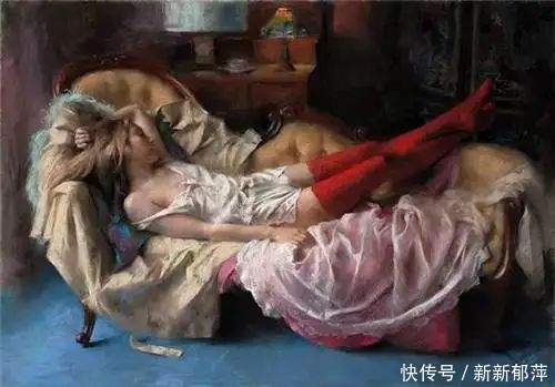 衬布#这位老画家笔下的人物身材,女人看了都羡慕!