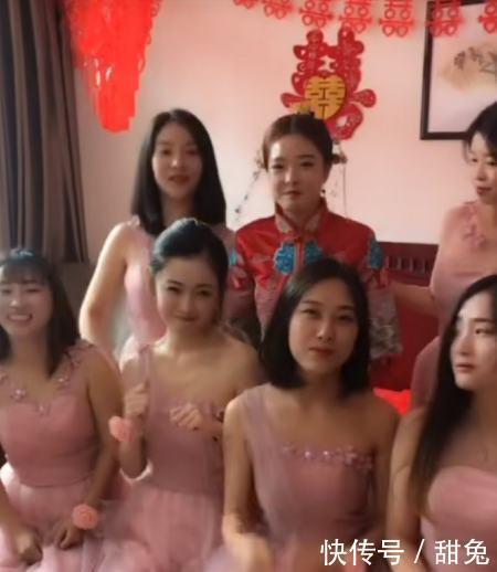 漂亮|新娘结婚请来6个闺蜜当伴娘风头全被抢,记住,伴娘一定不能漂亮