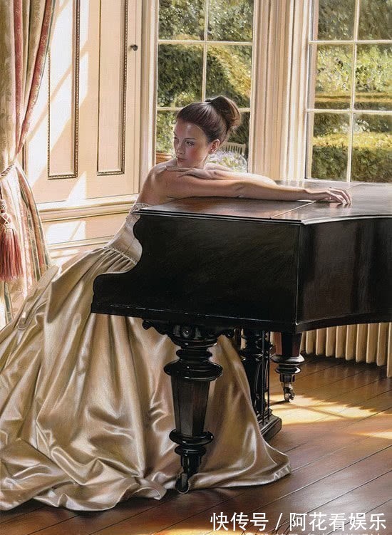 艺术家|澳洲女性人体油画作品,画中女性人体真是优美动人,婀娜多姿