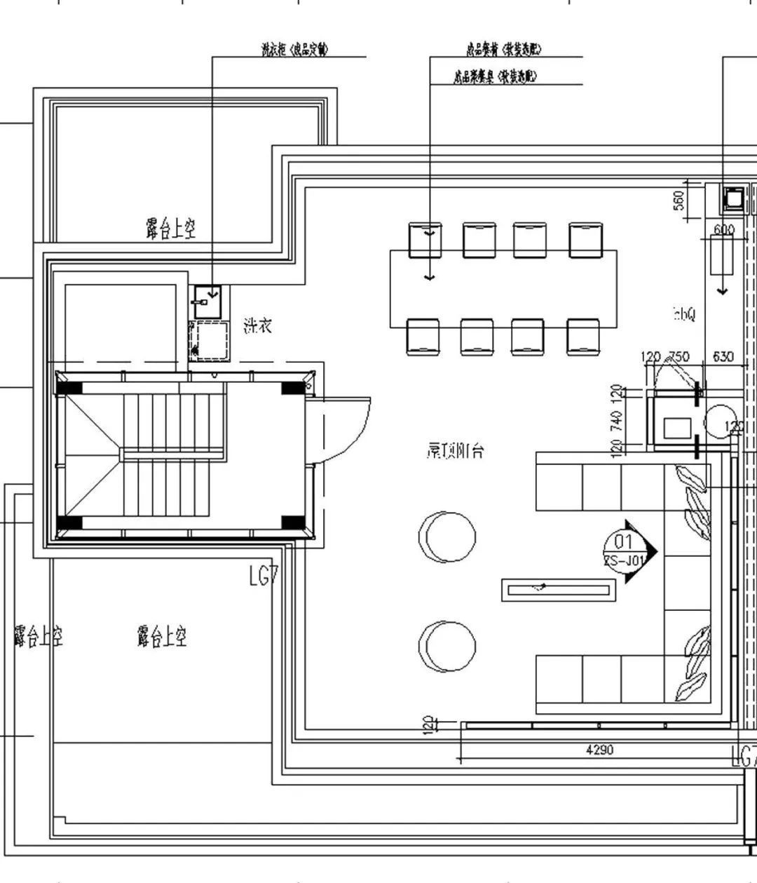 优雅|550㎡现代风别墅,高级灰与水墨色,低调档次的效果很独特