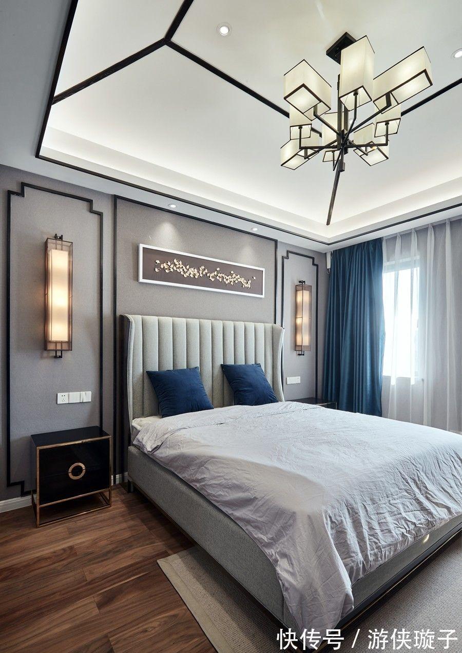 中式|180平方米大复式,绝佳观景体验,融合新中式的文艺与浪漫