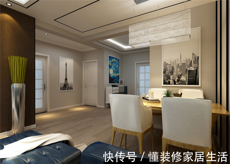 荷香园|90后小夫妻花5万元装修的现代风格,100平米二居室太赞了!-荷香园装修