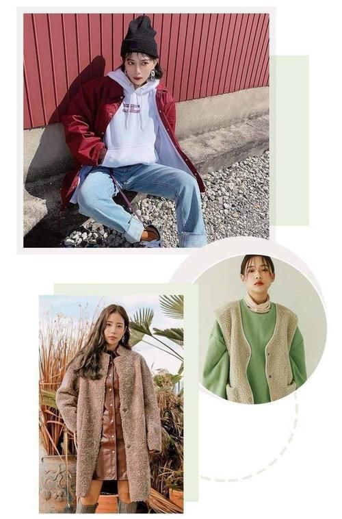 卫衣+小高领搭配，卫衣+棉服穿搭...这样穿时髦炸了！