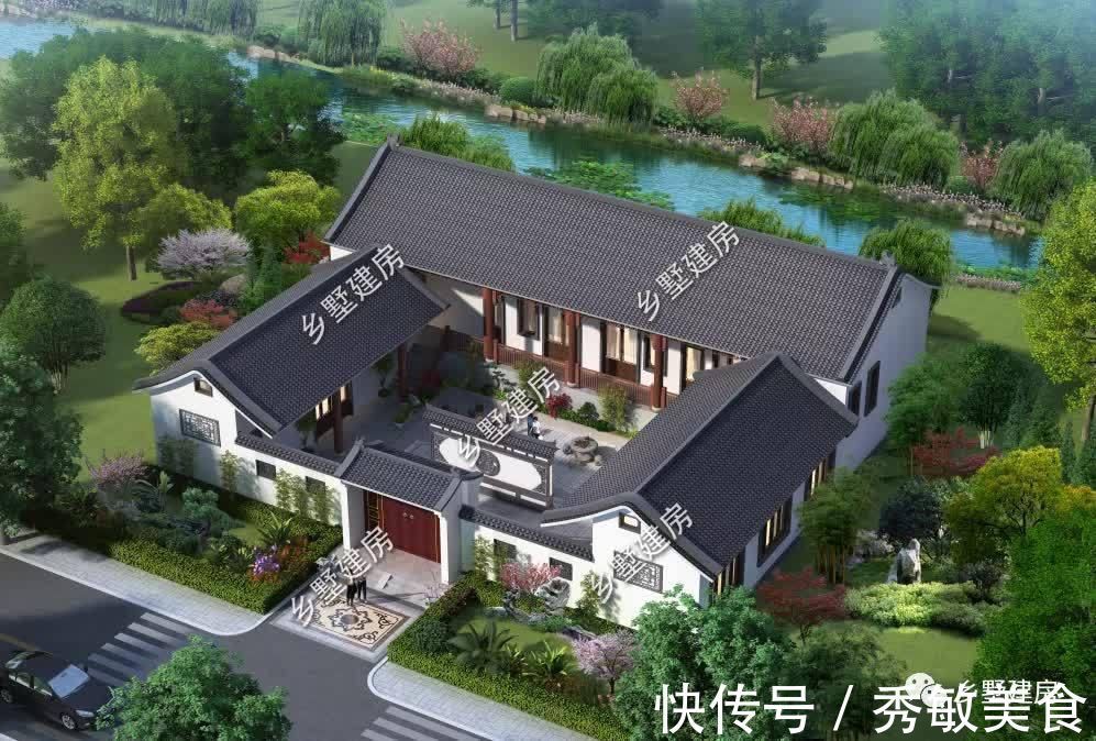 小院|江南水乡,盖一栋中式小院,与家人一起欣赏这绝美的画卷