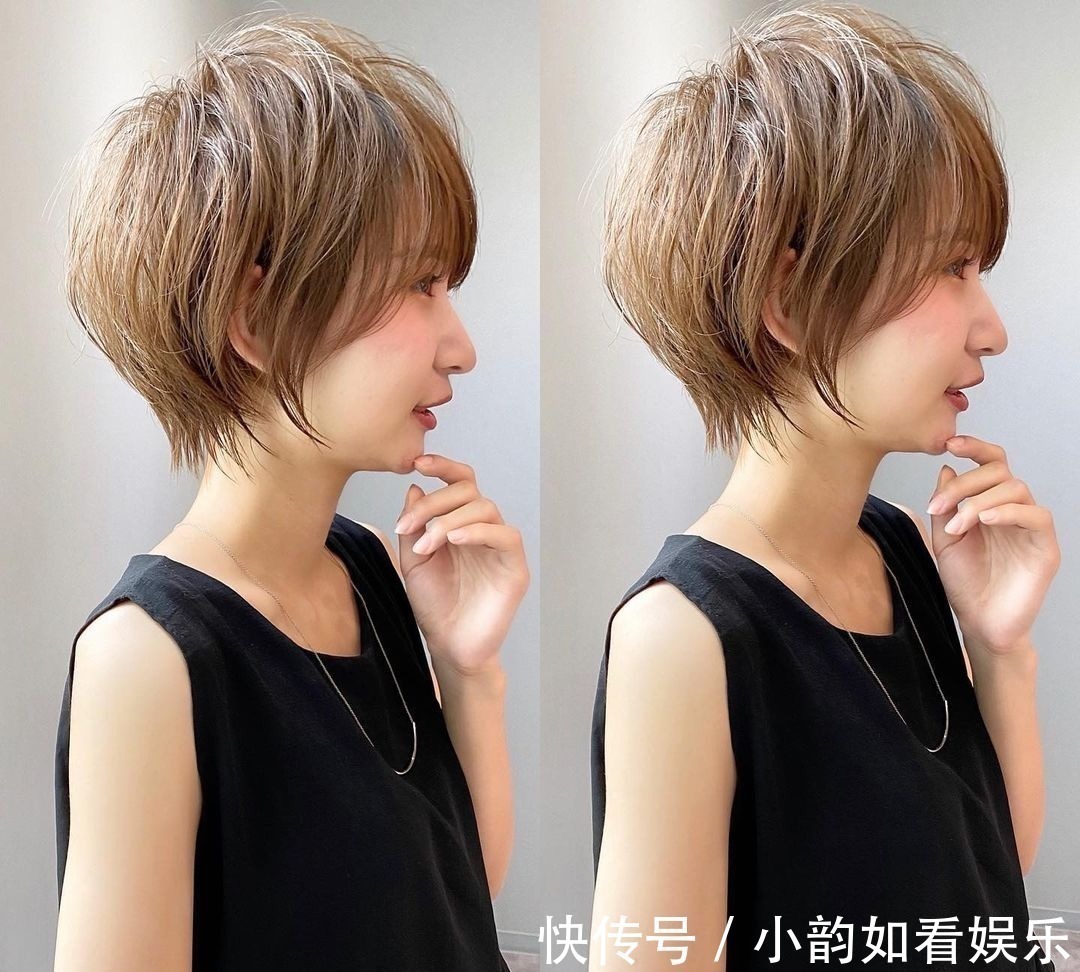 短发 头发细软发型别乱剪,烫卷剪短发,让你变身高颜值