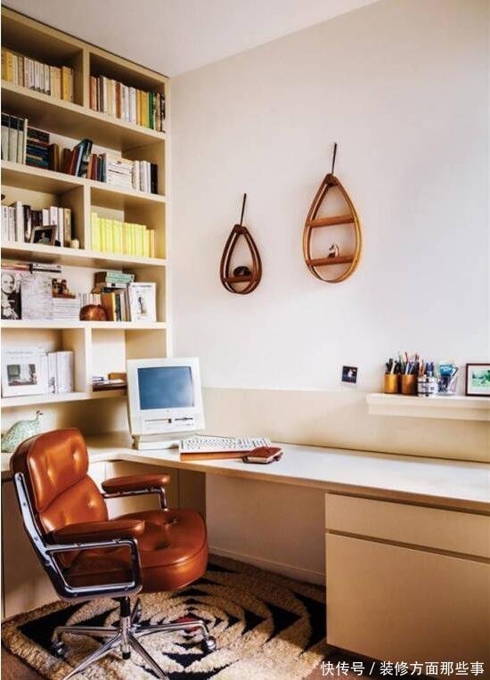 四居室|140平法式四居室,书房将收纳进行到底