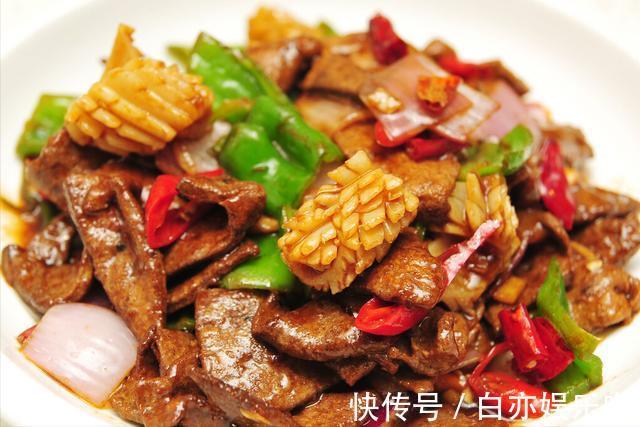 猪肝|饭店的炒猪肝,为啥滑嫩不老?别再焯水了,教你一招,香嫩没腥味