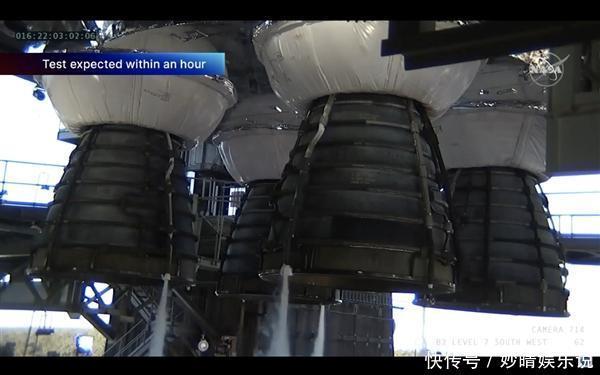 斯坦尼斯 地球第一!美国登月火箭首次点火失败:一台发动机报废