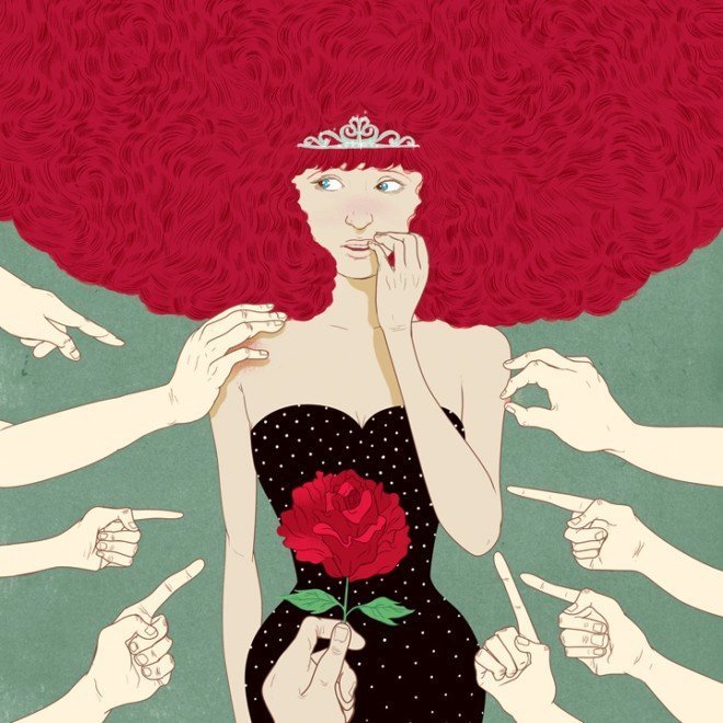 纽约视觉艺术学院#著名插画师马科斯的作品,好迷人!