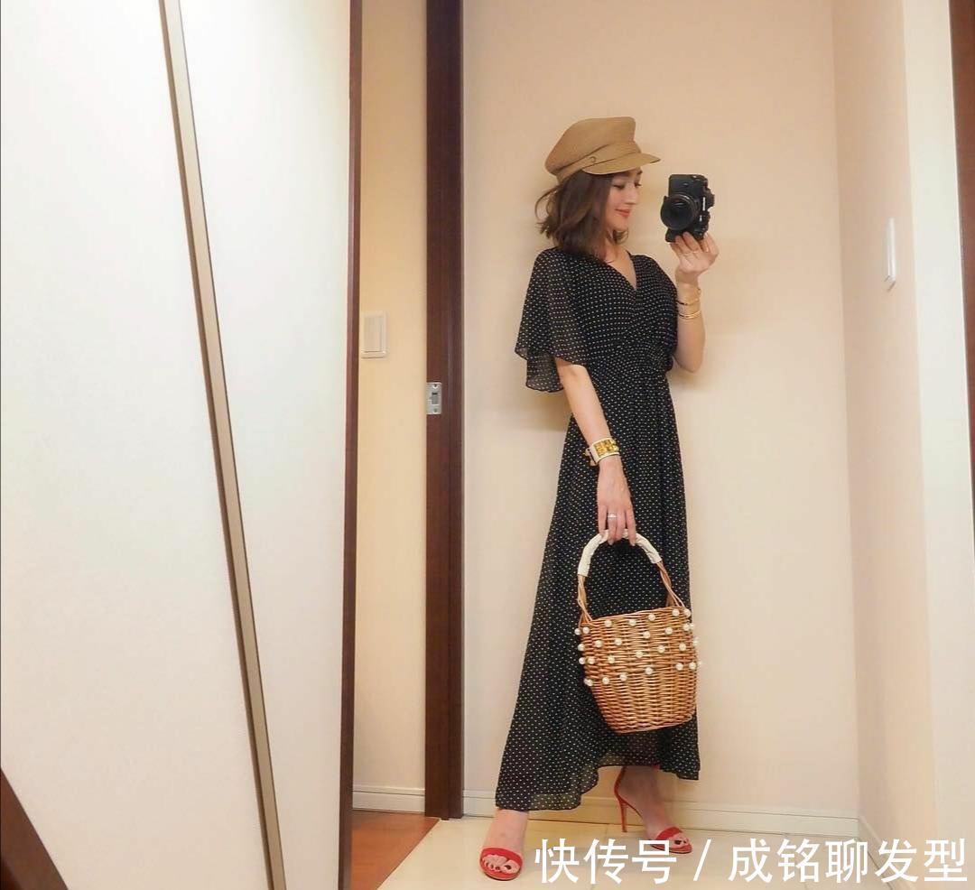 小个子|日本40岁小个子辣妈,示范十套减龄时尚显高的夏季穿搭,超有范