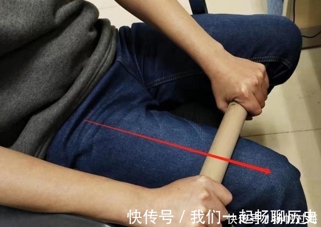 脾胃|胃经不通,脾胃差,用一根棍子在大腿上推,每天10分钟,胃经畅通