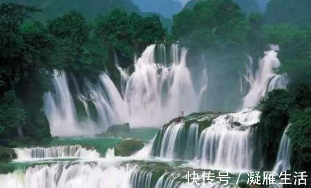 潜力|中国“潜力最大”的瀑布，横跨2个国家，是新晋的5A景区