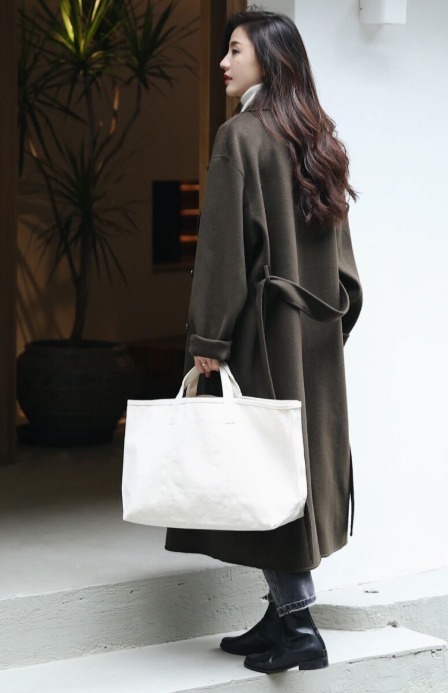 下半身|秋冬的大衣穿搭指南!搭配上半身裙或直筒裤,提升气质又高级洋气