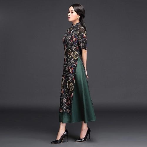 唯美|30-50岁女人一袭旗袍连衣裙,唯美中国风尽收眼底,优雅减龄