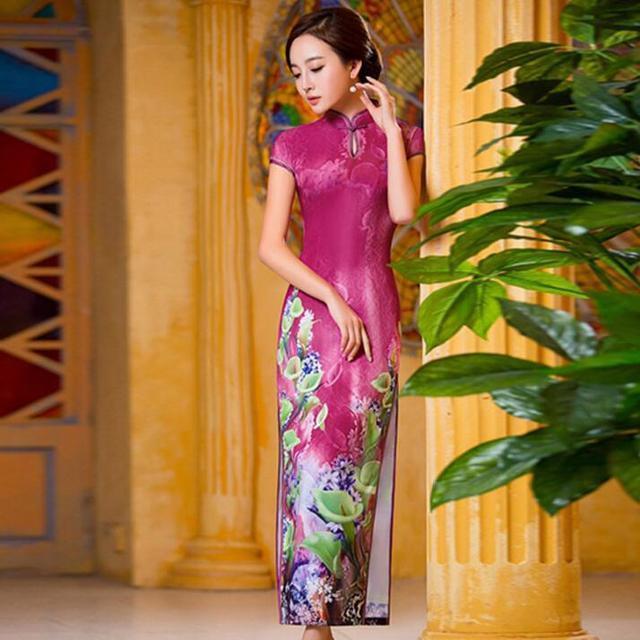 女人味|穿腻了时装连衣裙?来款改良中国风旗袍,优雅又有女人味