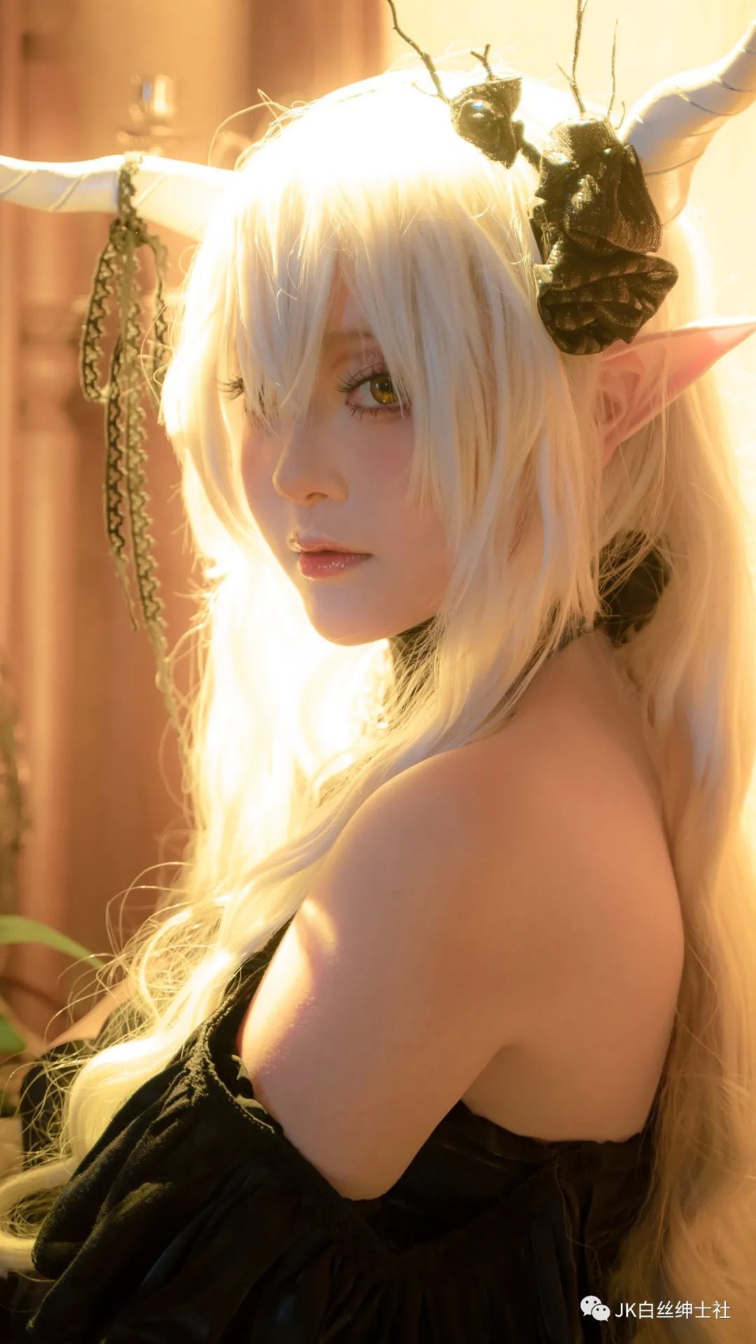 cos|cos:明日方舟音律联觉闪灵 cos正片@黑龙