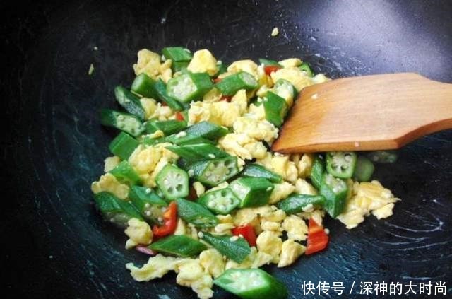 秋葵炒鸡蛋|它钙是鸡肉的6倍,再贵也要买,隔天吃一盘,骨骼强健,脑瓜聪明