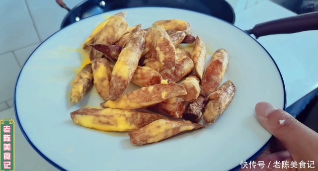 味蕾|山药你还炒着吃吗?教你自制香酥炸山药,让你品尝不一样的味蕾感