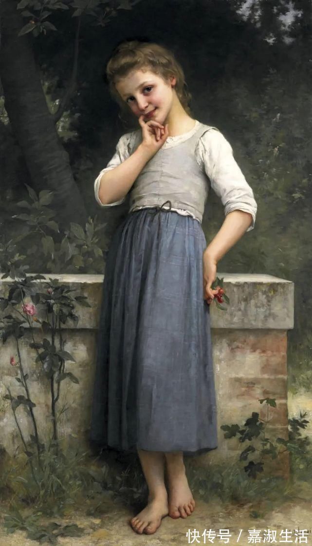 画家#法国画家查尔斯笔下风华绝代的仙女,太美了!