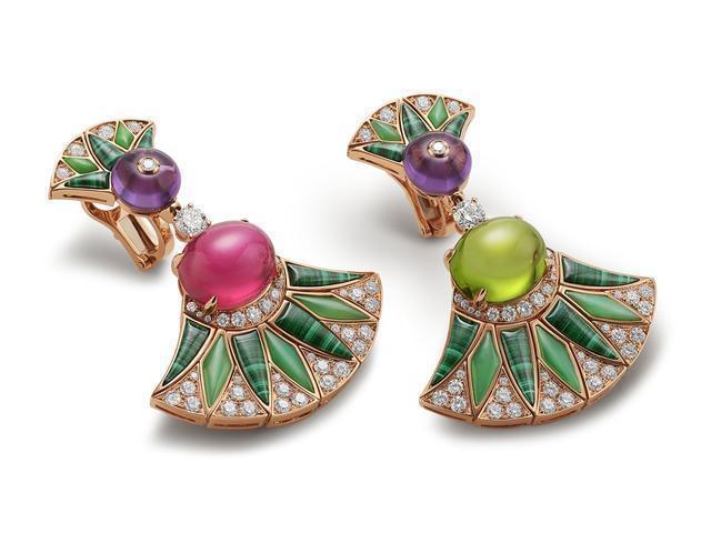 宝格丽，极致精美的扇形珠宝