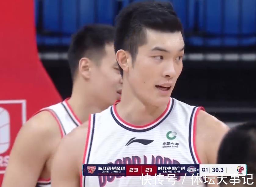 陸文博|吳前半場16分！三分雨不管用，浙江落后廣州，郭士強激活李炎哲