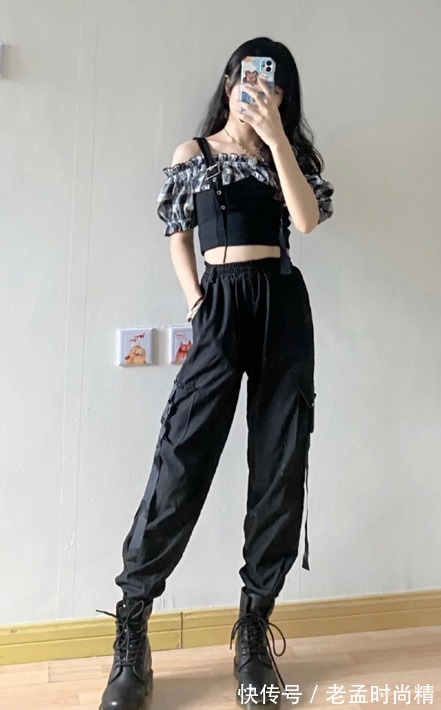 显高显瘦|穿腻了清新甜美风,不如试试时髦帅气的工装风