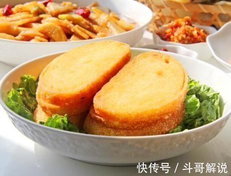 大厨|炸馒头片时,先裹蛋液是不对的,大厨教我正确做法,酥香不吸油