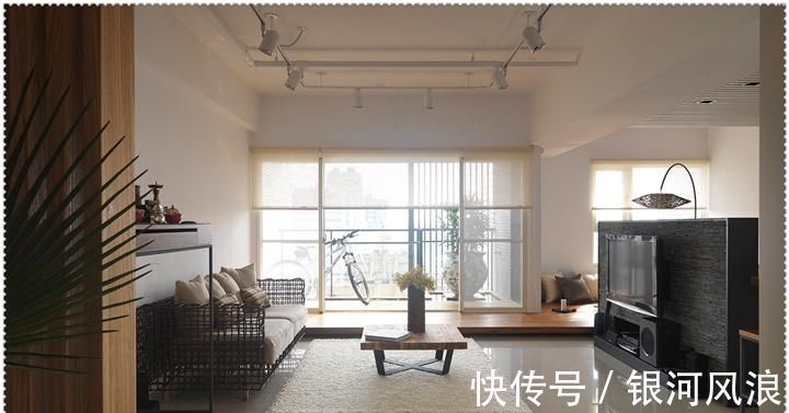 餐厨|100㎡的高层住宅,阳台抬高10cm,客餐厨“合为一体”,谁见过?