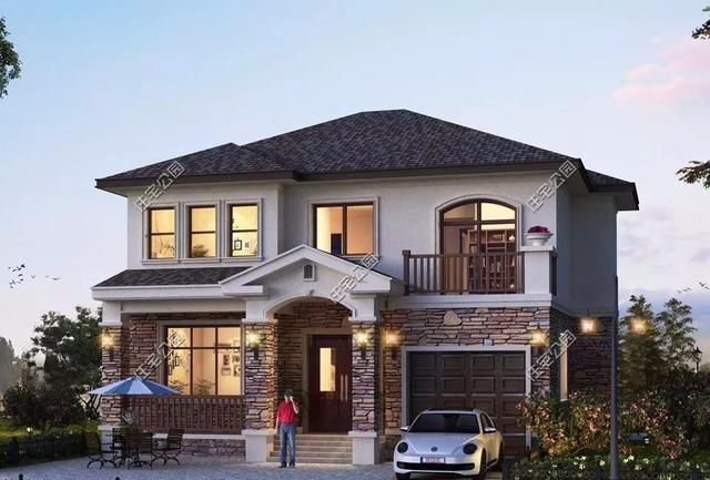 户型图|10套占地150平米的农村别墅户型,20万的造价就能建一栋