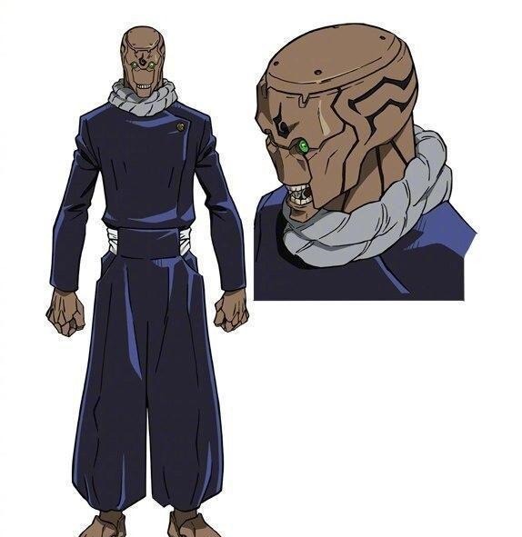 视觉|咒术回战新角色视觉图公开,机械丸竟然是土黄色,建议改名泥丸