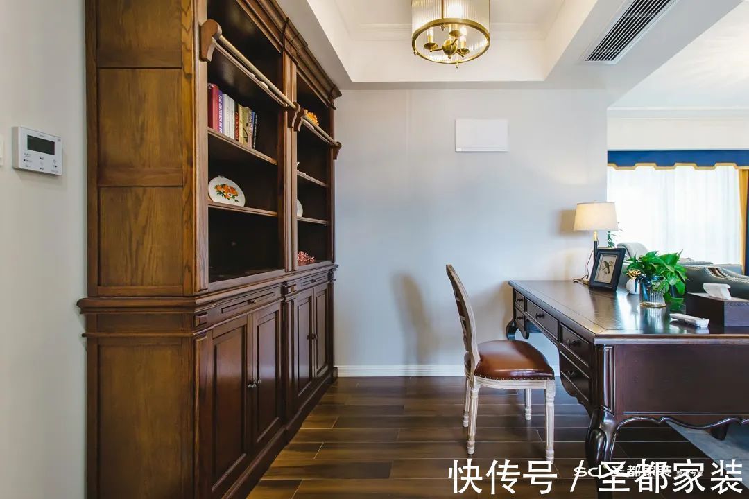 美式|圣都带你看这10大美式装修设计要素,复刻典雅美式风装修效果图