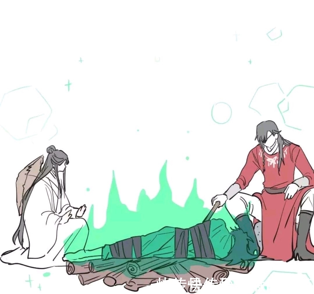 洛冰河@冷了怎么办?羡:二哥哥真好,怜:三郎真周到,沈:等着被罚吧!